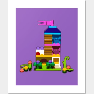 Brick Creations - Friendship House Posters and Art